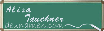 Alisa Tauchner Visitenkarte